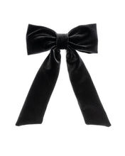 Load image into Gallery viewer, THE BLACK VELVET CLASSIC BOW
