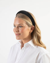 Load image into Gallery viewer, THE BLACK VELVET HEADBAND
