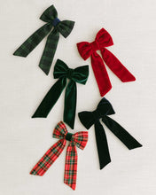 Load image into Gallery viewer, THE RED TARTAN CHILDREN&#39;S BOW
