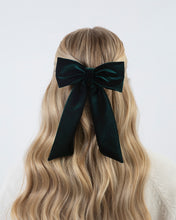 Load image into Gallery viewer, THE FOREST GREEN VELVET CLASSIC BOW
