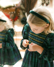 Load image into Gallery viewer, THE FOREST GREEN VELVET CHILDREN&#39;S HEADBAND
