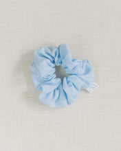 Load image into Gallery viewer, THE LIGHT BLUE LINEN SCRUNCHIE
