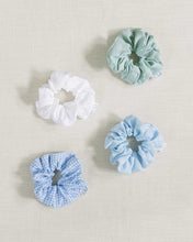 Load image into Gallery viewer, THE MINT GREEN LINEN SCRUNCHIE
