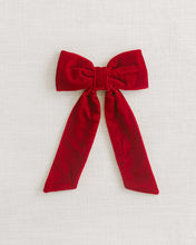 Load image into Gallery viewer, THE RED VELVET CLASSIC BOW
