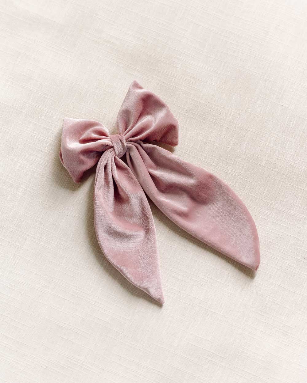 Velvet Bow  Pink – Pigment